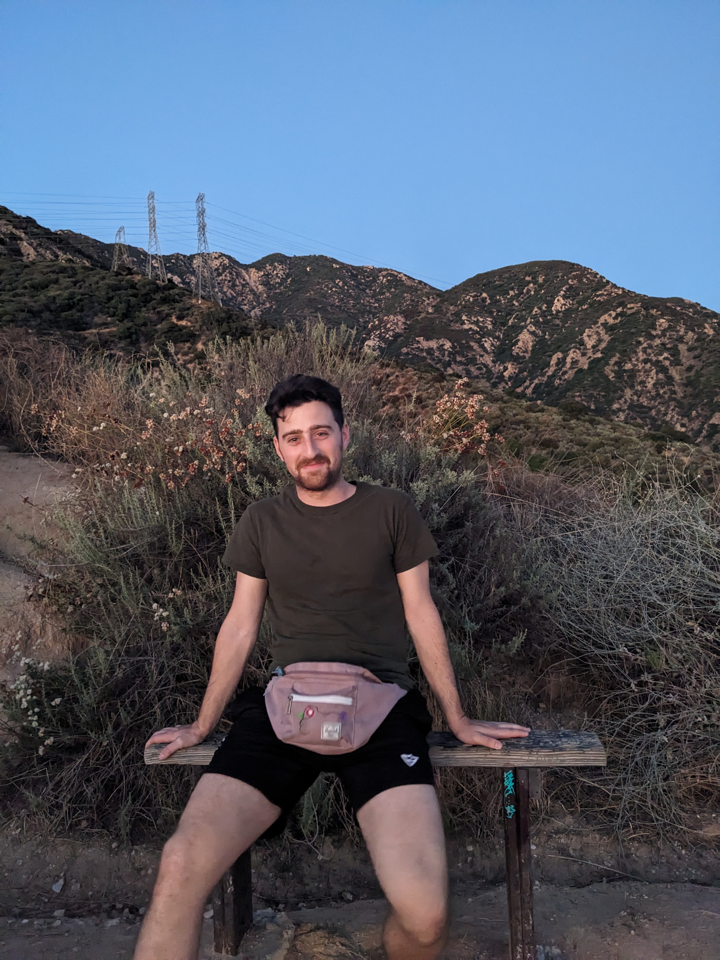 Yep, that's him. Yep, his eyes are open, but you also have to squint to see it. Pretty good-looking huh?